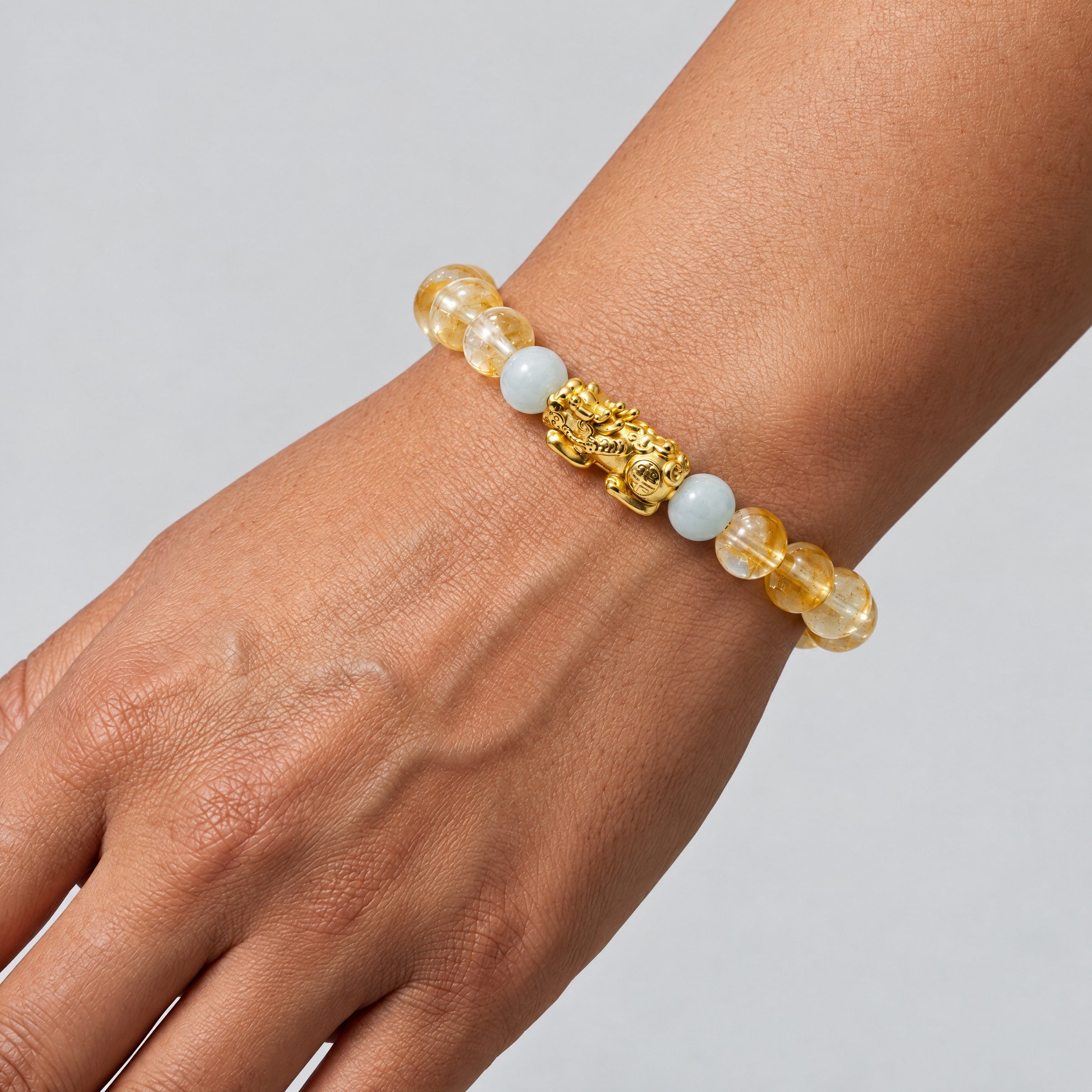 Lucky Fortune Pixiu Citrine - Year Of The Monkey