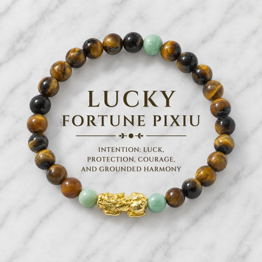 Lucky Fortune Pixiu Tigers Eye - Year Of The Ox
