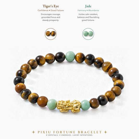 Lucky Fortune Pixiu Tigers Eye - Year Of The Ox