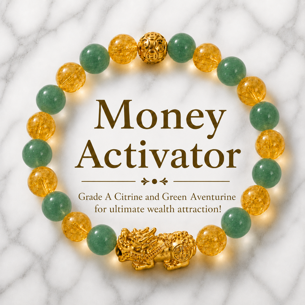 Money Activator Bracelet – Green Aventurine - Wealth Growth