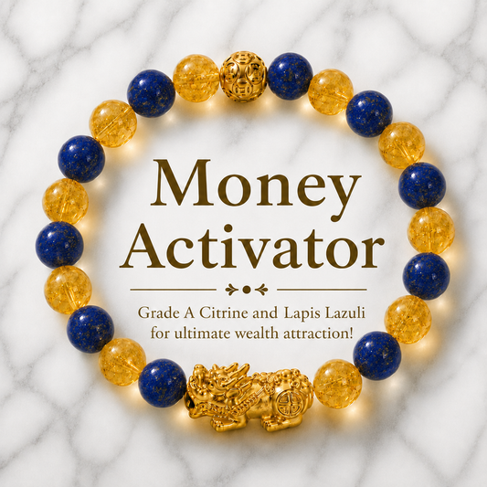 Money Activator Bracelet – Lapis Lazuli - Wealth Magnet