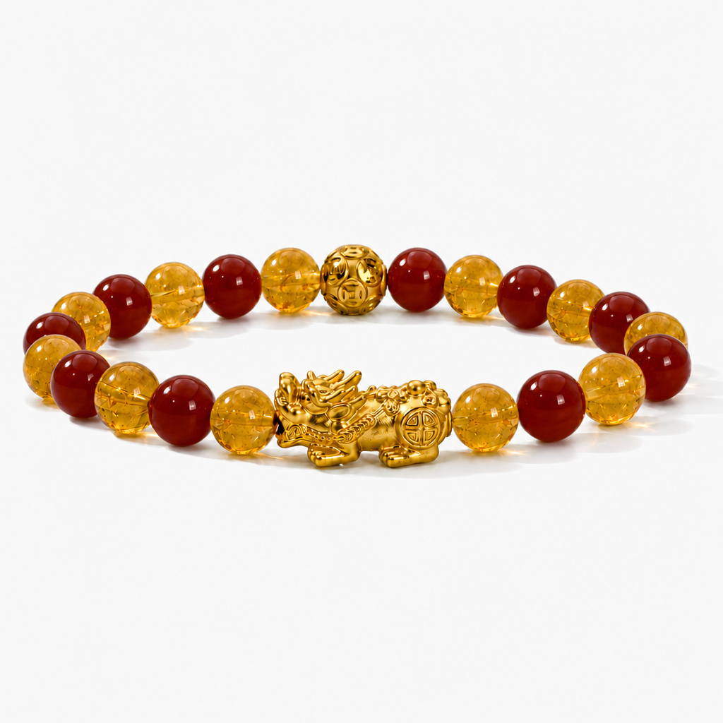 Money Activator Bracelet – Red Agate - Wealth Accelerator