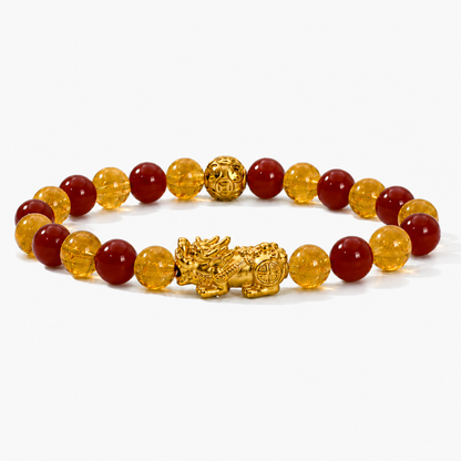 Money Activator Bracelet – Red Agate - Wealth Accelerator