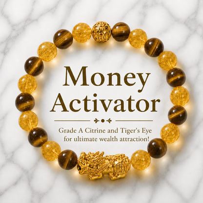 Money Activator Bracelet – Tiger's Eye - Wealth Enhancing