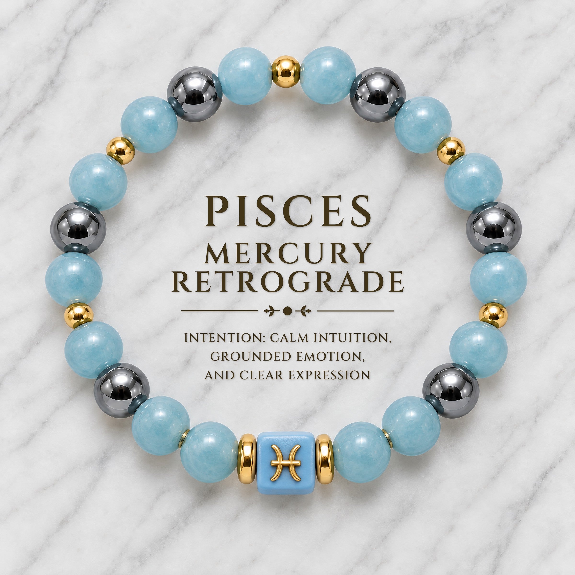 Pisces Mercury Retrograde Bracelet