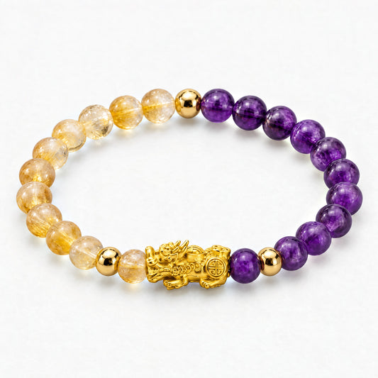 Pisces Zodiac Feng Shui Pixiu Bracelet