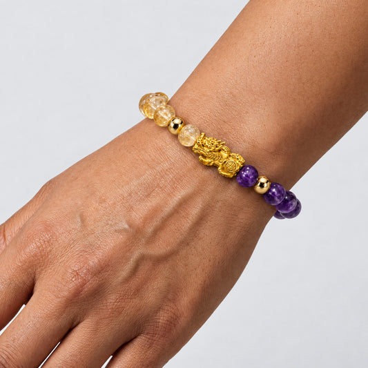 Pisces Zodiac Feng Shui Pixiu Bracelet