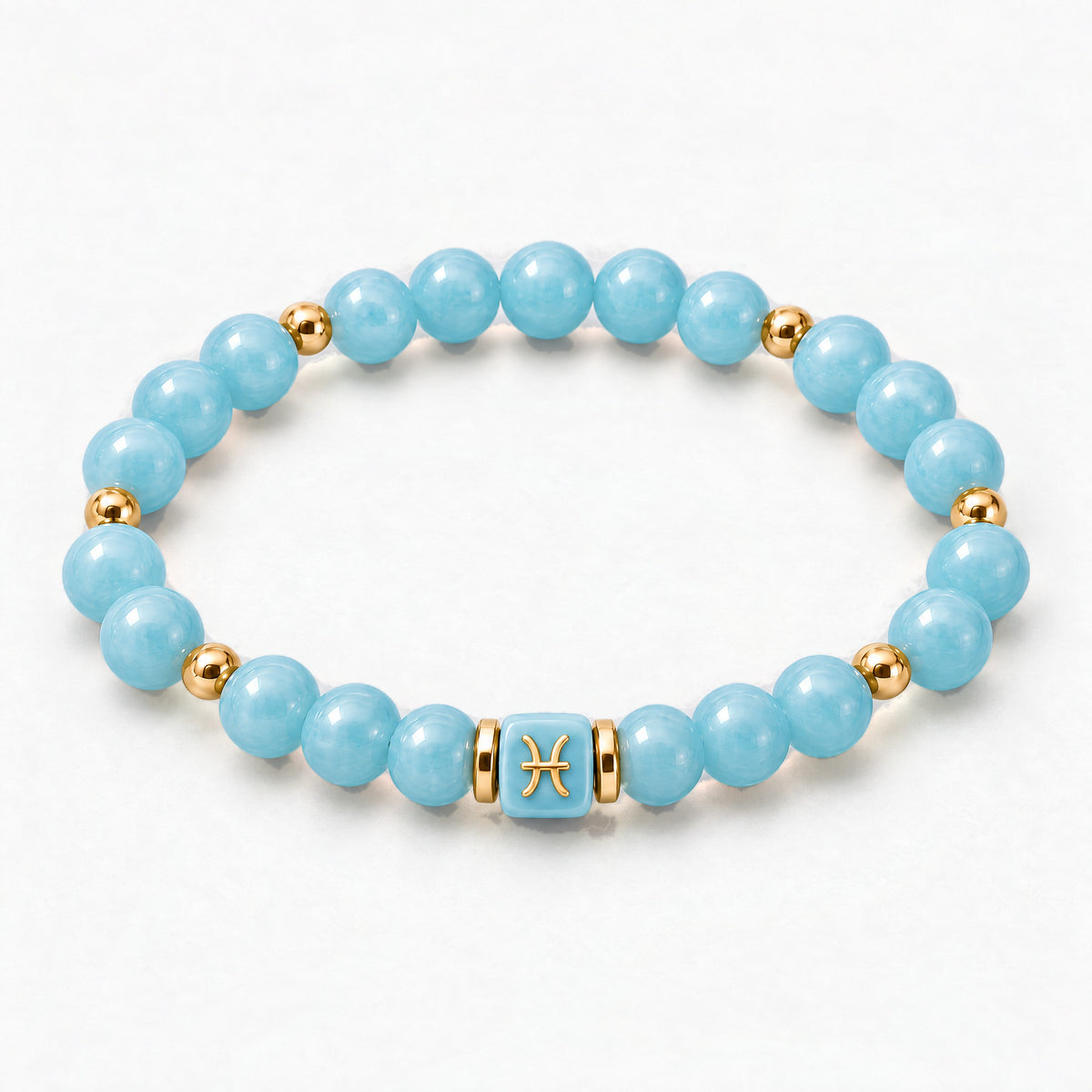 Pisces Zodiac Signature Bracelet