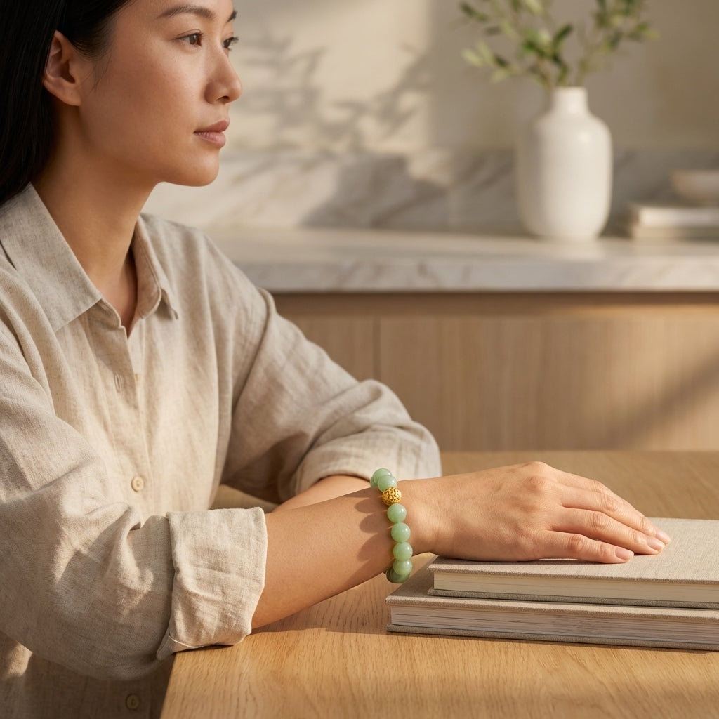 Jade Money Ball Fortune Bracelet