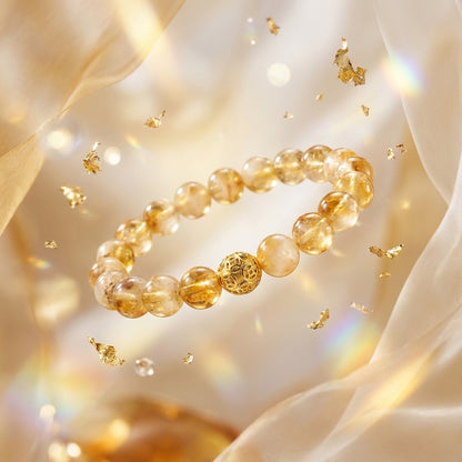 Citrine Money Ball Wealth Bracelet