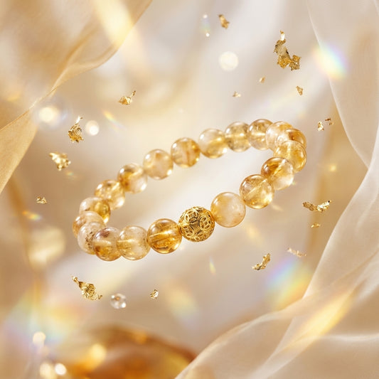 Citrine Money Ball Wealth Bracelet