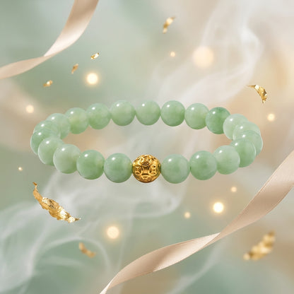 Jade Money Ball Fortune Bracelet