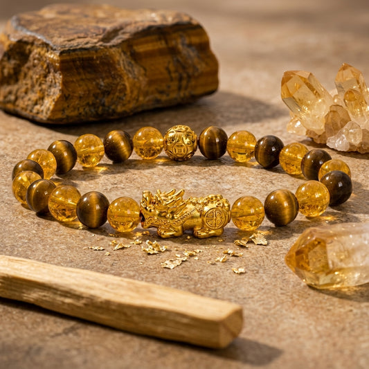 Money Activator Bracelet – Tiger's Eye - Wealth Enhancing