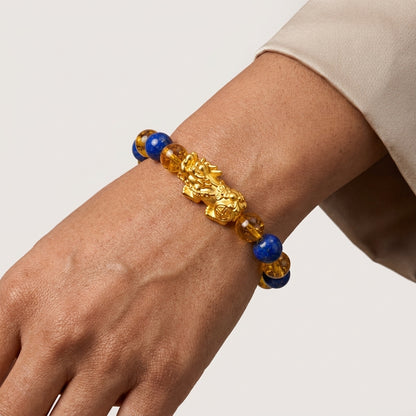Money Activator Bracelet – Lapis Lazuli - Wealth Magnet