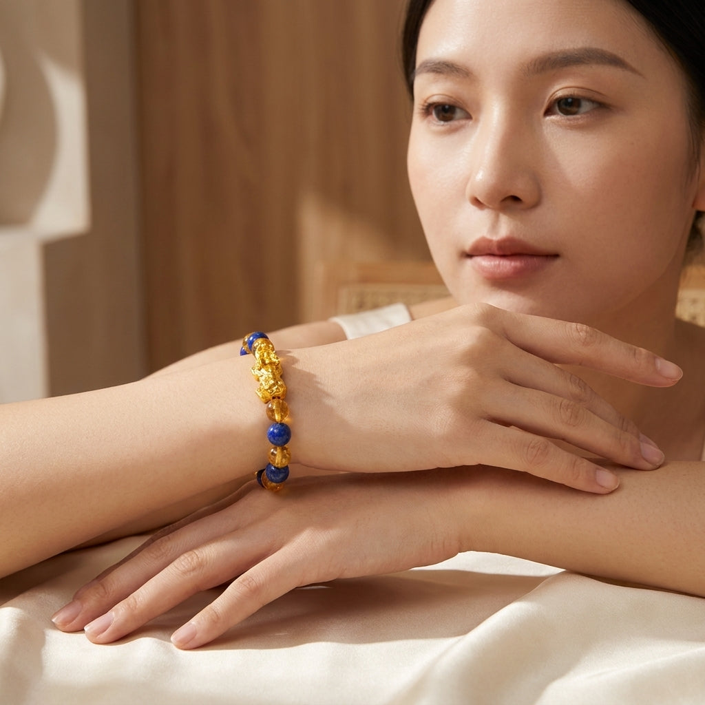 Money Activator Bracelet – Lapis Lazuli - Wealth Magnet