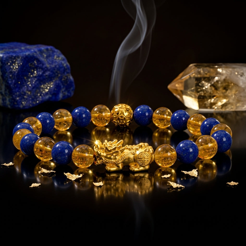 Money Activator Bracelet – Lapis Lazuli - Wealth Magnet