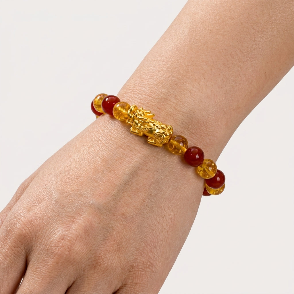 Money Activator Bracelet – Red Agate - Wealth Accelerator