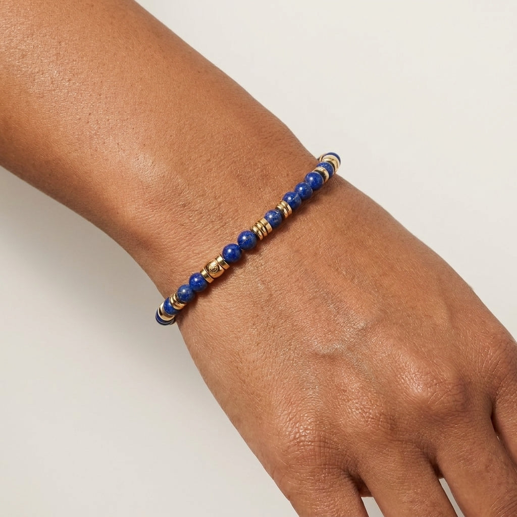 Lapis Lazuli Prosperity Magnet Bracelet