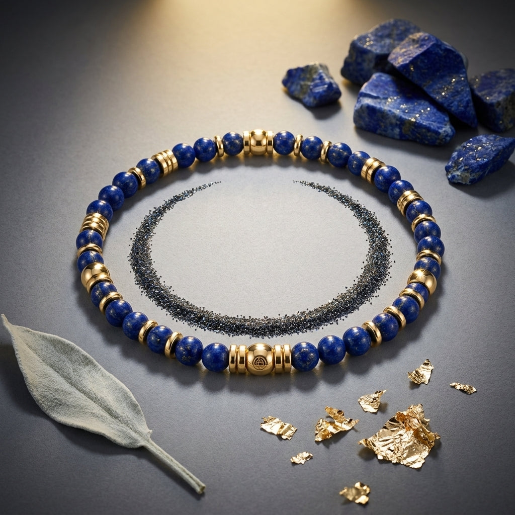 Lapis Lazuli Prosperity Magnet Bracelet