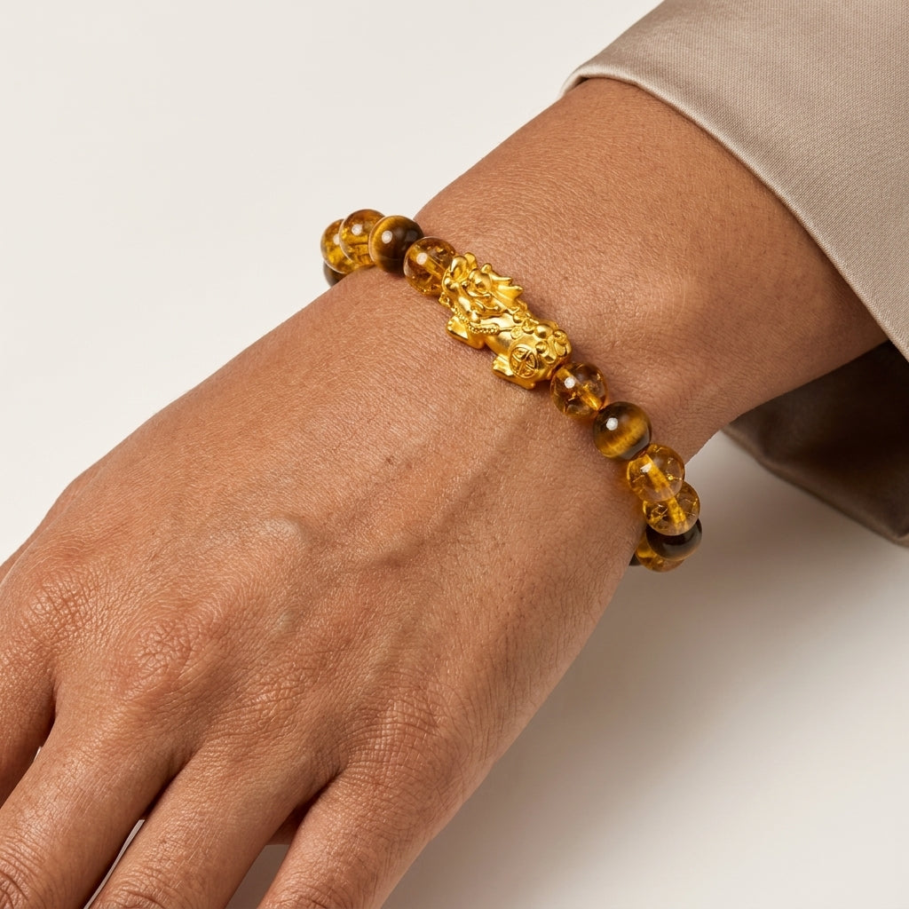 Money Activator Bracelet – Tiger's Eye - Wealth Enhancing