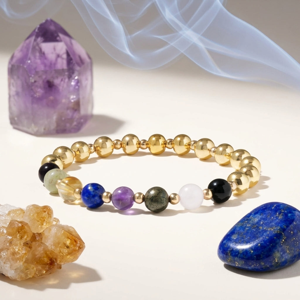 Lion's Gate 8/8 Mega Money and Romance REAL Gold Bracelet