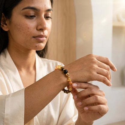 Leo Eclipse Bracelet with REAL Gold