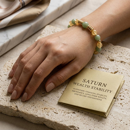 Saturn Wealth Stability Bracelet
