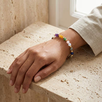 11:11 Wealth Multiplier REAL Gold Bracelet