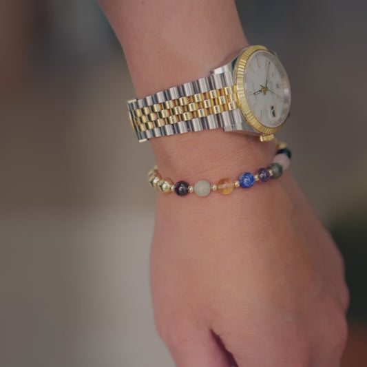 Lion's Gate 8/8 Mega Money and Romance REAL Gold Bracelet