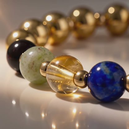 Lion's Gate 8/8 Mega Money and Romance REAL Gold Bracelet