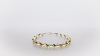 Citrine Gold Vermeil Bracelet - Extreme Fortune