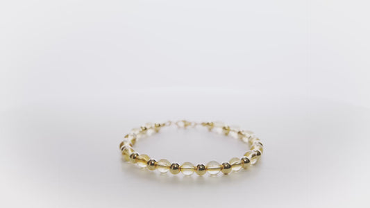 Citrine Gold Vermeil Bracelet - Extreme Fortune