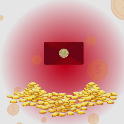 Limited Edition Lucky Lakshmi Golden Coin - Signed and Sealed By Sal