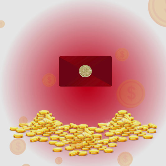 Limited Edition Lucky Lakshmi Golden Coin - Signed and Sealed By Sal