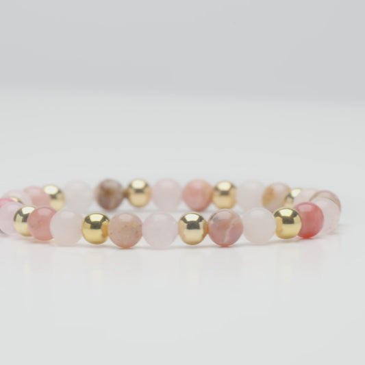 Goddess Energy Bracelet With REAL Gold