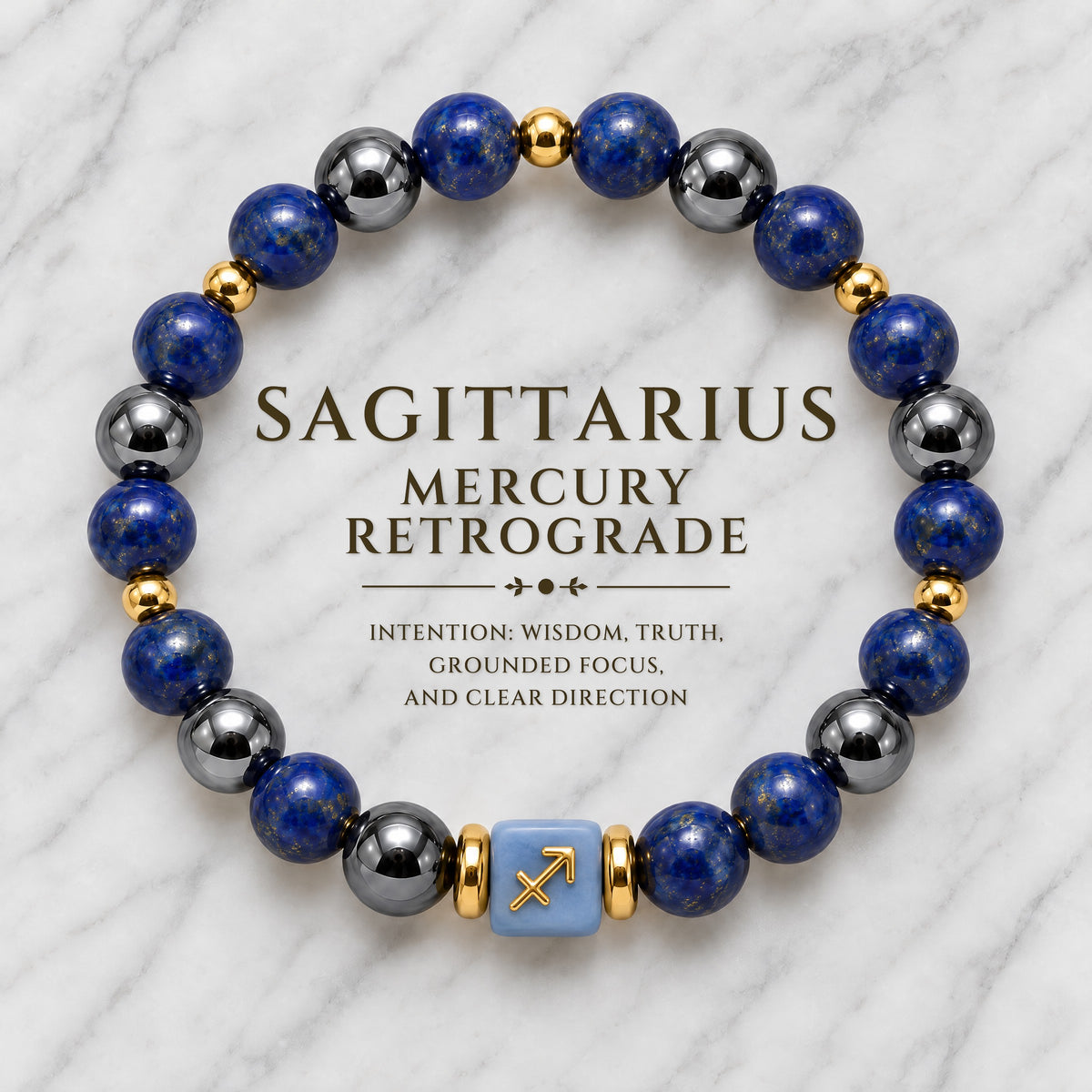 Sagittarius Mercury Retrograde Bracelet