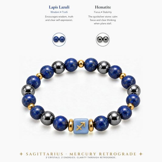 Sagittarius Mercury Retrograde Bracelet