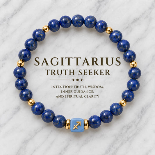 Sagittarius Zodiac Signature Bracelet