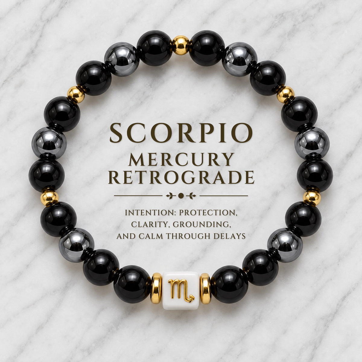 Scorpio Mercury Retrograde Bracelet