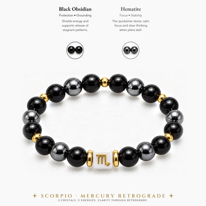 Scorpio Mercury Retrograde Bracelet