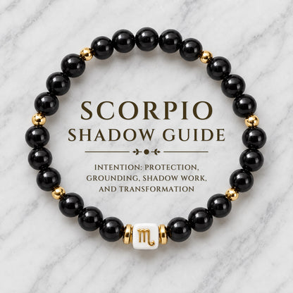 Scorpio Zodiac Signature Bracelet