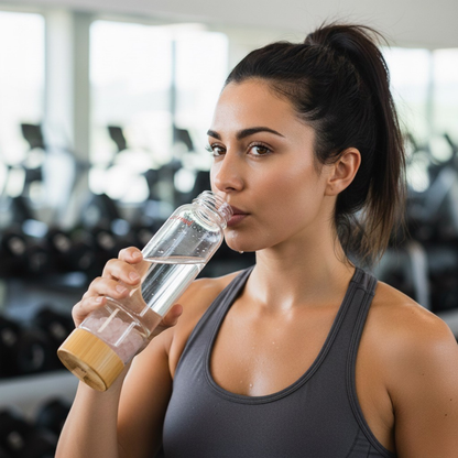 ERL Crystal Bottle - Rose Quartz