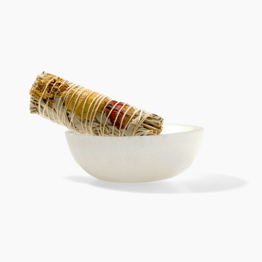 Selenite and Sage Wealth Kit - Eat.Read.Love.
