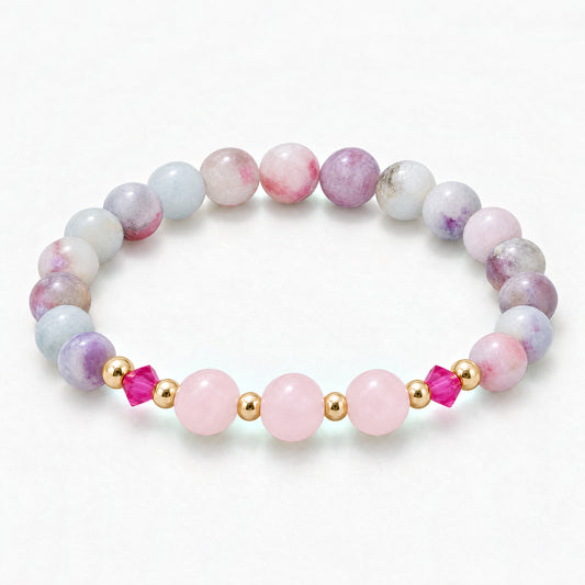 Taurus Lucky Zodiac Trio Crystal Bracelet