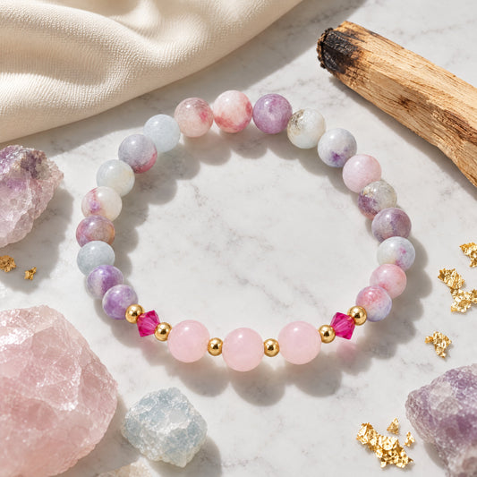 Taurus Lucky Zodiac Trio Crystal Bracelet