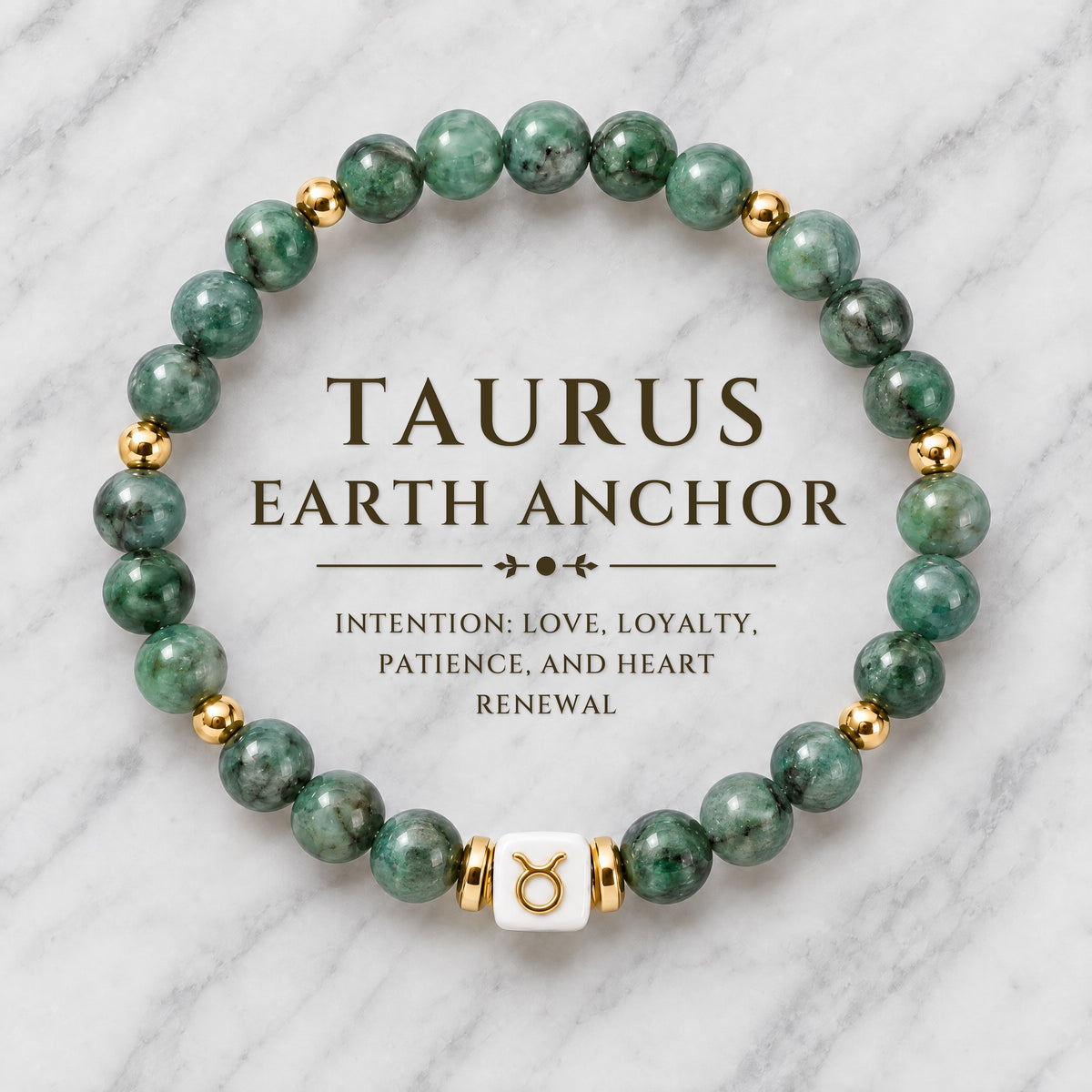 Taurus Zodiac Signature Bracelet