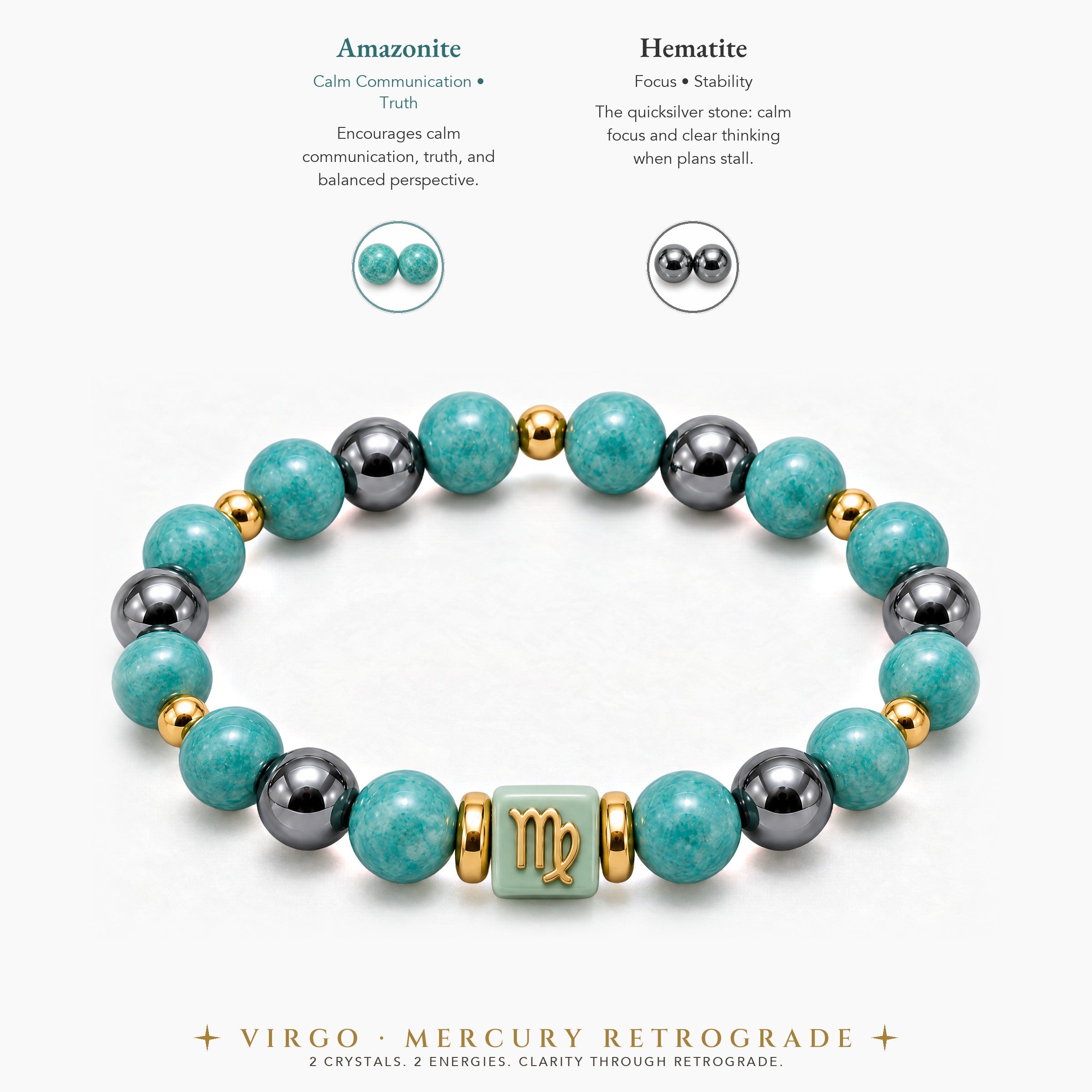 Virgo Mercury Retrograde Bracelet