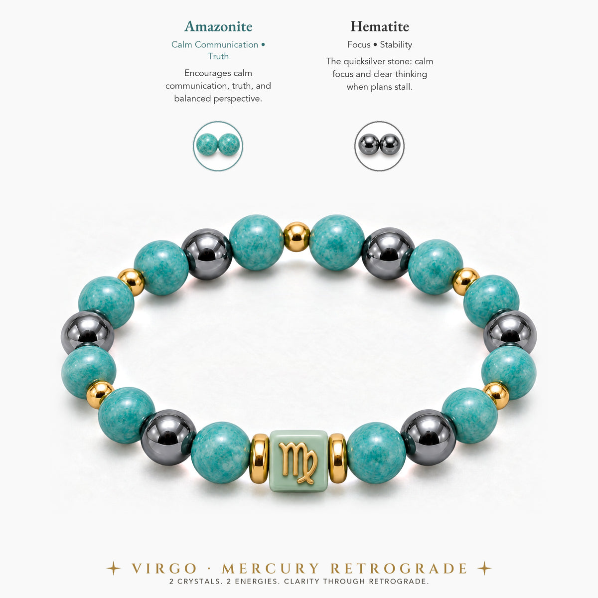 Virgo Mercury Retrograde Bracelet