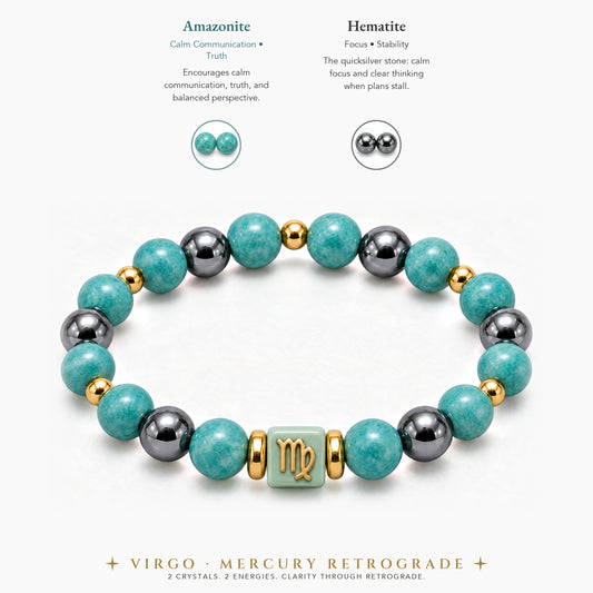 Virgo Mercury Retrograde Bracelet