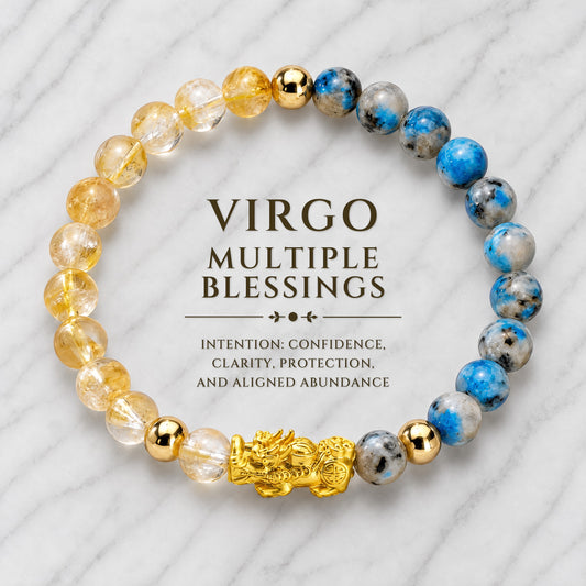 Virgo Zodiac Feng Shui Pixiu Bracelet